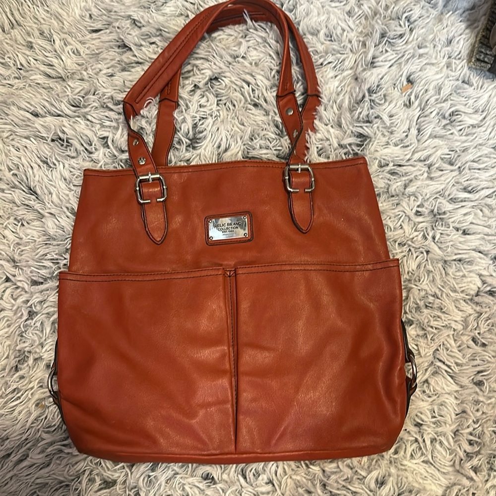 Burnt orange relic